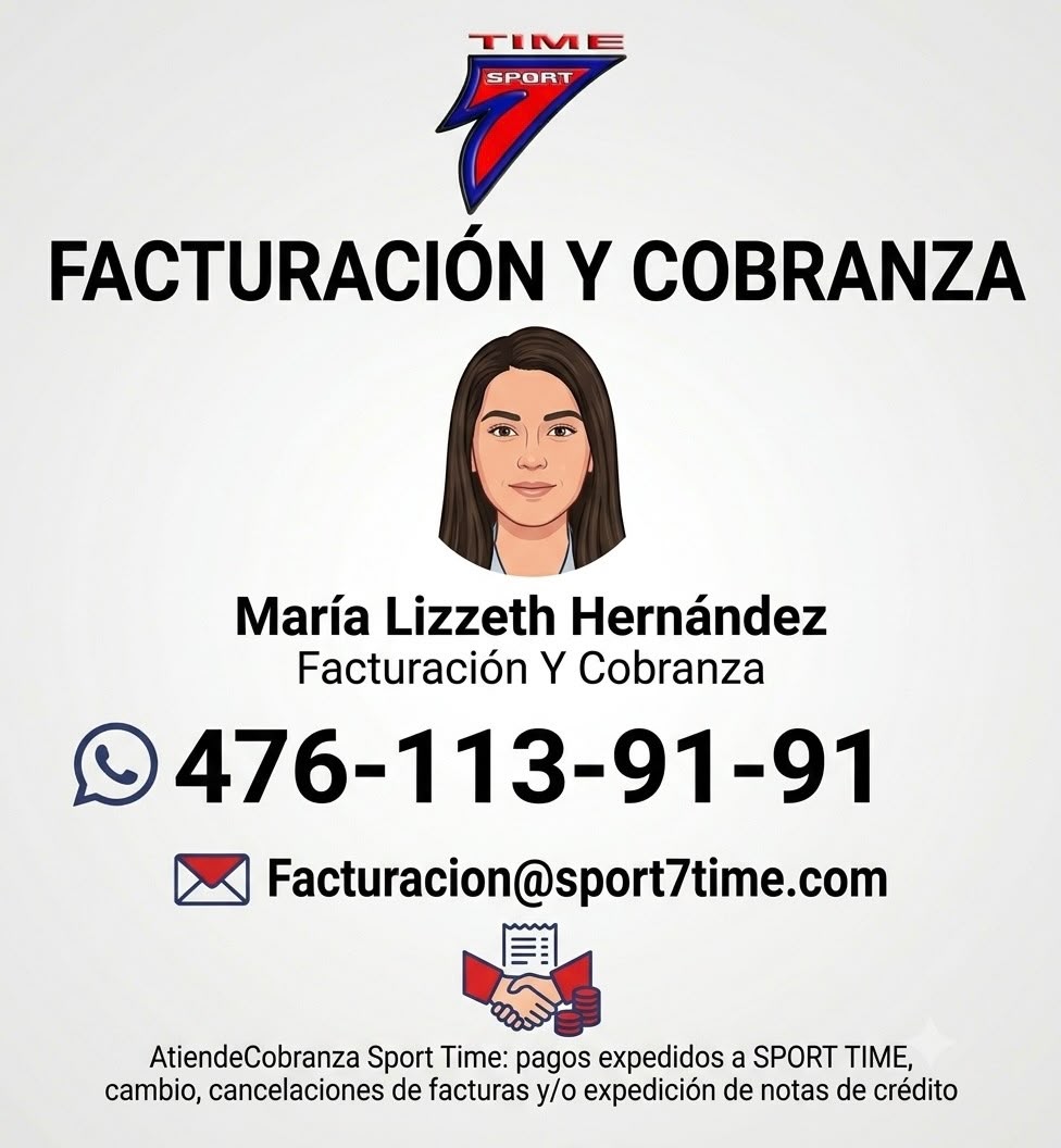 Facturacion y cobranza Sport 7 Time