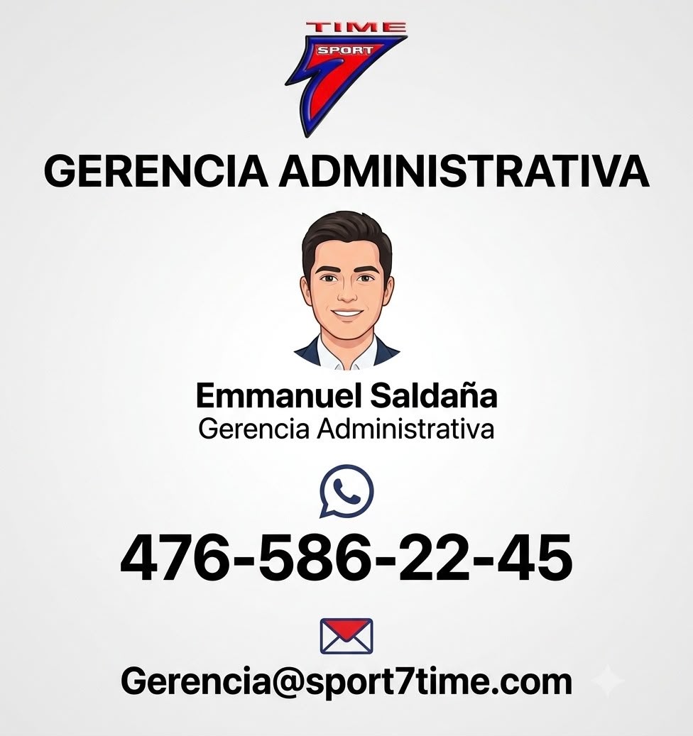 Gerencia administrativa Sport 7 Time