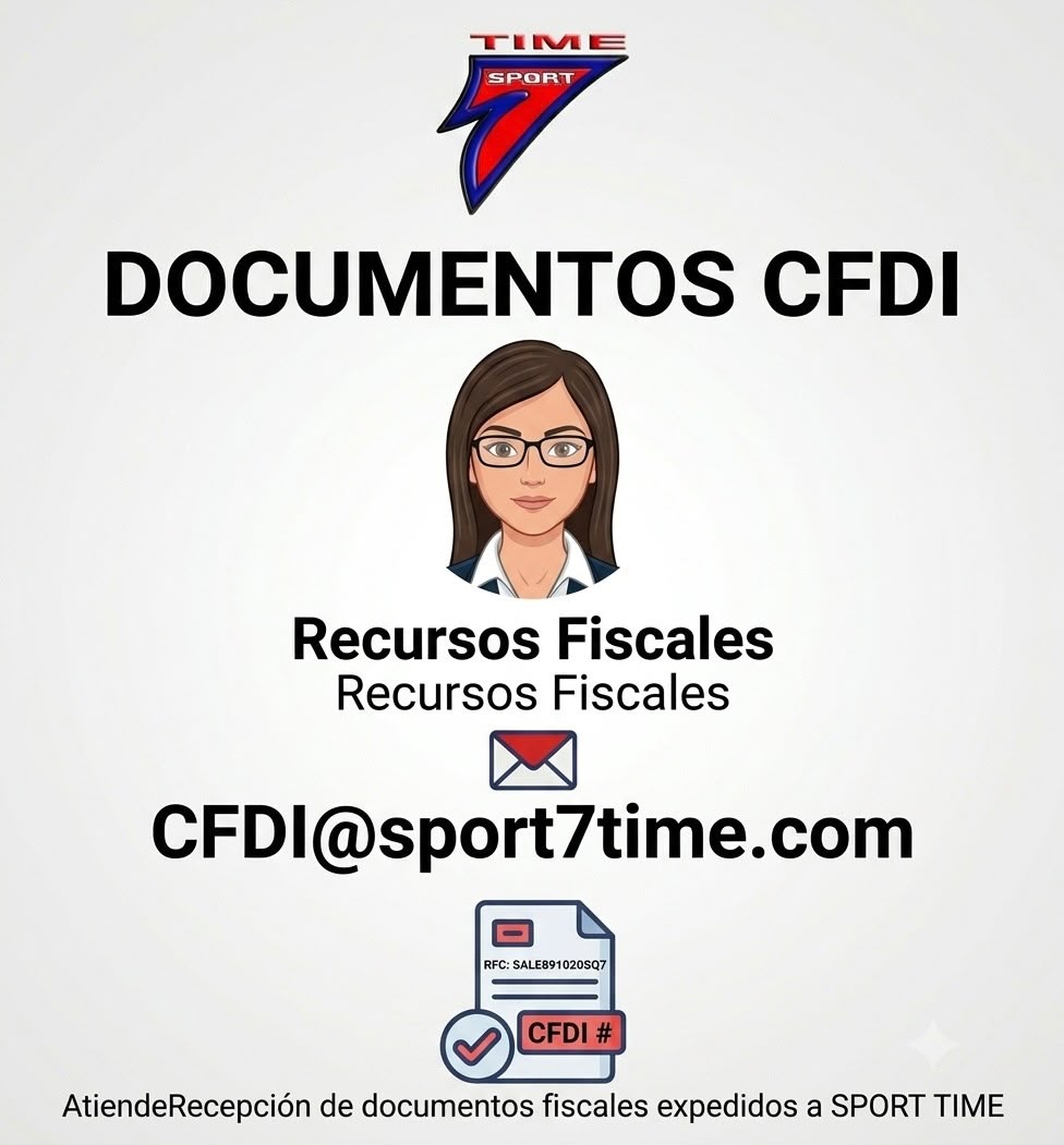 Documentos CFDI Sport 7 Time